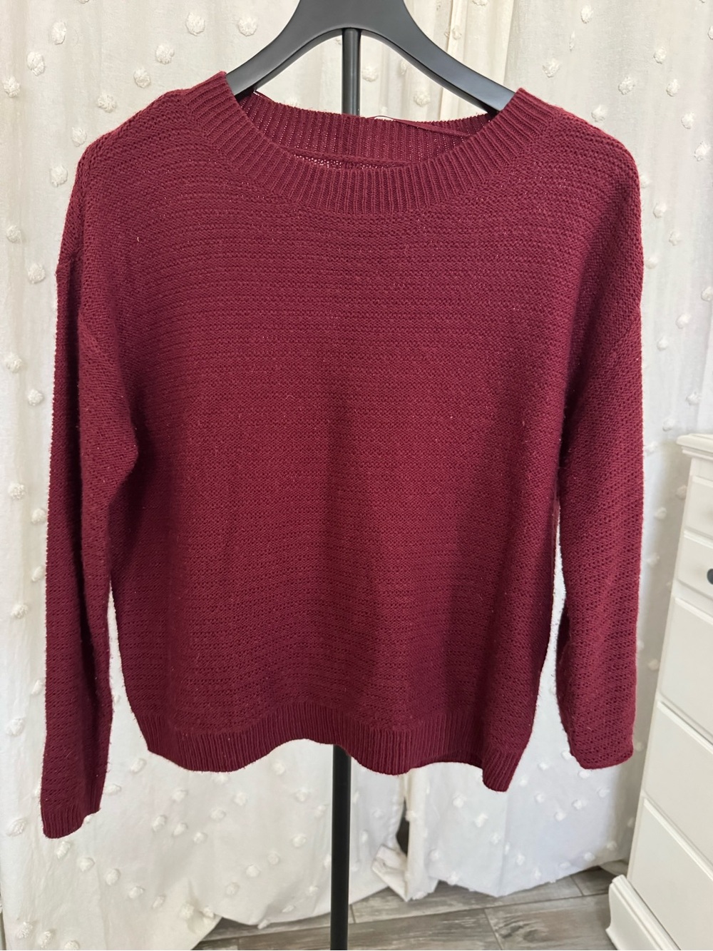 Arizona Jean Company Maroon Crewneck Sweater